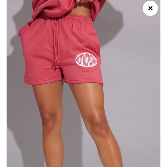 Pretty Little Thing Women's Pink Shorts - Picture 1 of 5
